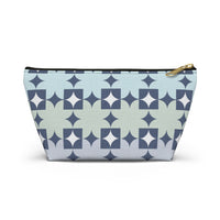 World's Fair Accessory Pouch w T-bottom in Blue